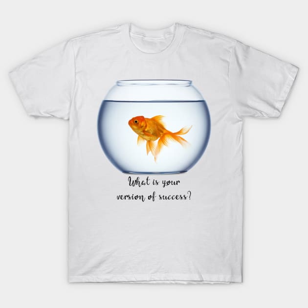 Goldfish bowl T-Shirt by OMARMAH